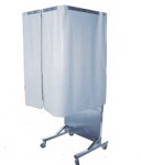 四折移動式防護簾FG17